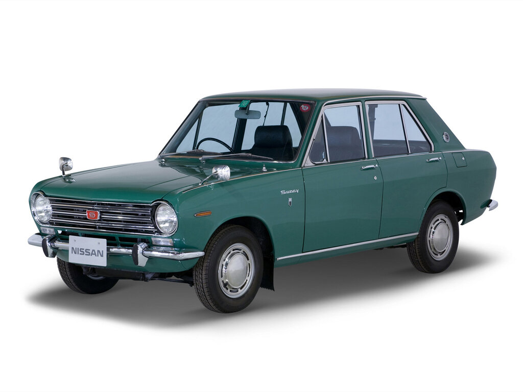 Nissan Sunny (B10) 1 поколение, седан (04.1967 - 12.1969)